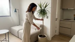 Plantas para rincones: la drácena reflexa que crece hacia arriba y no invade el espacio