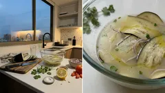Ceviche de berenjena en 15 minutos: fresco, ácido y sin prender la cocina