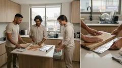 Por qué poner papel aluminio bajo la tabla de picar evita que se resbale en la cocina