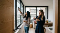 El truco del día nublado para limpiar los vidrios y que queden sin rayas