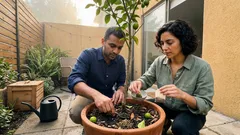 Cómo usar restos de té en tu limonero sin pasarte: beneficios, frecuencia y errores típicos