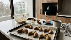 Medialunas saludables de banana en 10 minutos: receta fácil para la once